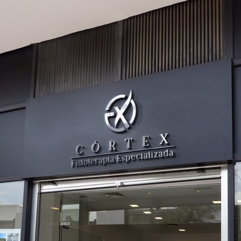Fachada da clínica Córtex Fisioterapia
